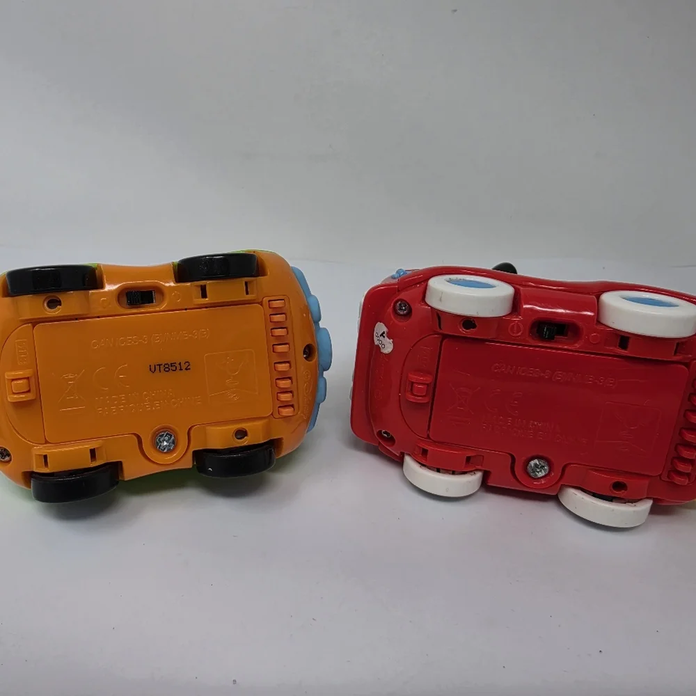 VTech Mickey Mouse and Goofy Toy Cars Lot of 2